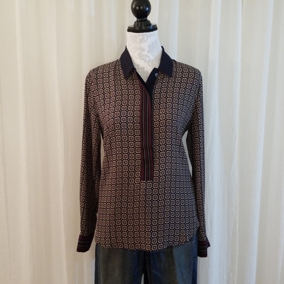 Ann Taylor LOFT Tops - Ann Taylor LOFT popover blouse